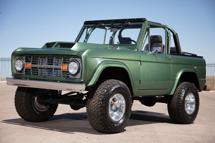1967 Bronco - Hunter Green